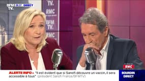 Marine Le Pen face à Jean-Jacques Bourdin en direct - 14/05