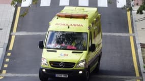 Une ambulance espagnole - Image d'illustration
