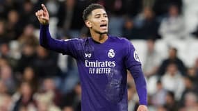 Jude Bellingham avec le Real Madrid, le 31 mars 2024