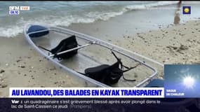 Var: des balades en kayak transparent au Lavandou