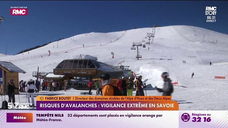 Risques d'avalanches : vigilance extrême en Savoie