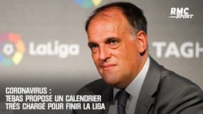 Coronavirus : Tebas propose un calendrier très chargé pour finir la Liga