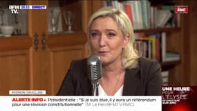 Le Pen : "Je veux un grand ministère de luttes contre les fraudes"