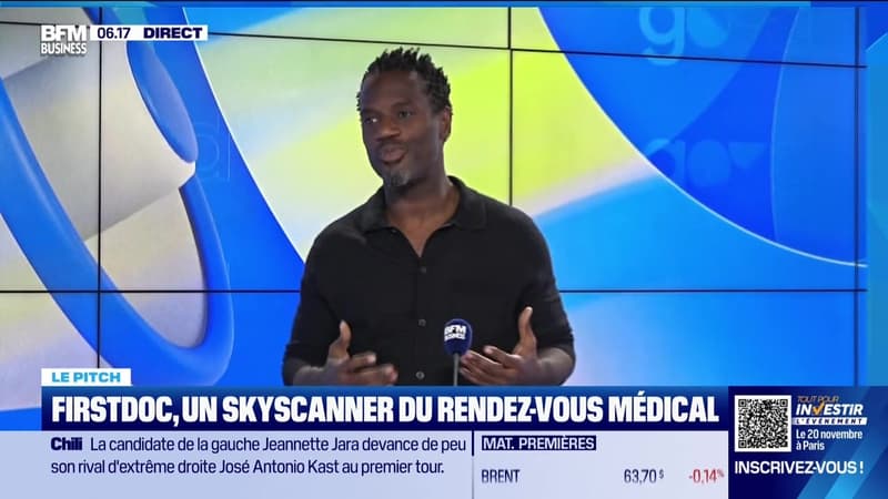 Le Pitch : Firstdoc, un skyscanner du rendez-vous médical - 17/11