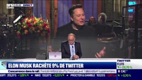Elon Musk rachète 9% de Twitter 