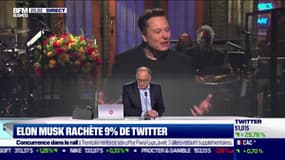 Elon Musk rachète 9% de Twitter 