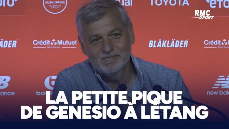 Losc : Genesio en retard… et accuse Létang