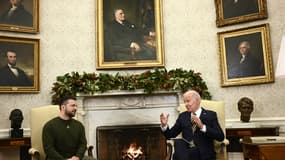 Volodymyr Zelensky a été accueilli à la Maison Blanche par son homologue américain Joe Biden.