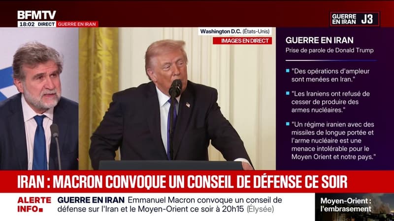 Emmanuel Macron convoque un conseil de défense sur l'Iran et le Moyen-Orient ce soir à 20h15