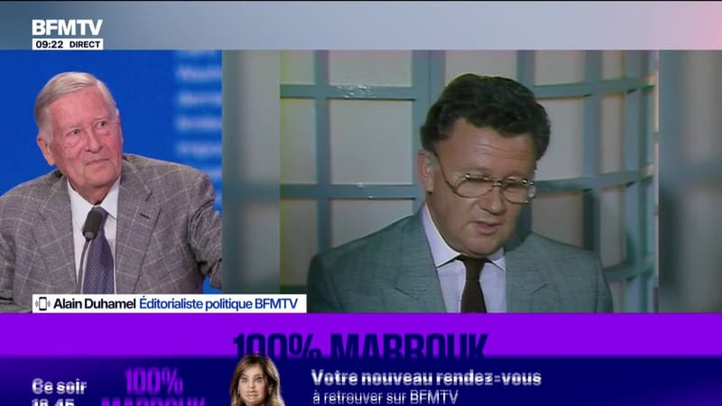 Mort de Philippe Bouvard: "Sa définition, c'était: un, très drôle; deux, bien retranché derrière des valeurs conservatrices", assure Alain Duhamel, éditorialiste politique BFMTV