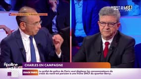 Charles en campagne : Jean-Luc Mélenchon face à Eric Zemmour, le retour - 28/01