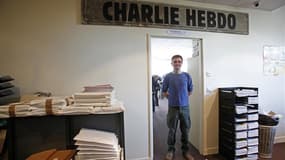 Stéphane Charbonnier, dit Charb, directeur de la publication de Charlie Hebdo. La controverse sur les caricatures du prophète Mahomet publiées par l'hebdomadaire satirique français Charlie Hebdo va passer sur le terrain judiciaire dans un climat de forte