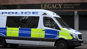 Une voiture de police dans le Nord de l'Angleterre.