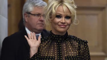 Pamela Anderson, le 19 janvier 2016