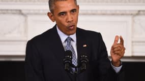 Le président américain Barack Obama, lors d'une conférence de presse ce vendredi. 