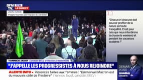 Retrouvez l'intégralité du premier meeting de campagne de Yannick Jadot, à Laon dans l'Aisne