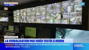 Rouen: les infractions sur la voie publique traquées par la vidéo-surveillance