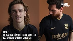 Liga : Le Barça dévoile son maillot extérieur saison 2020-21