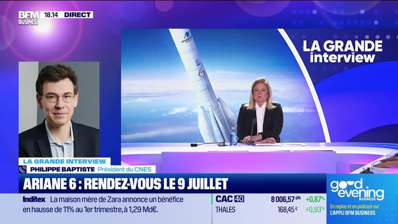 Philippe Baptiste (CNES) Ariane 6, rendezvous le 9 juillet 05/06