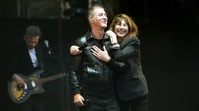 Etienne Daho et Jane Birkin aux Francofolies de La Rochelle, le 12 juillet 2021