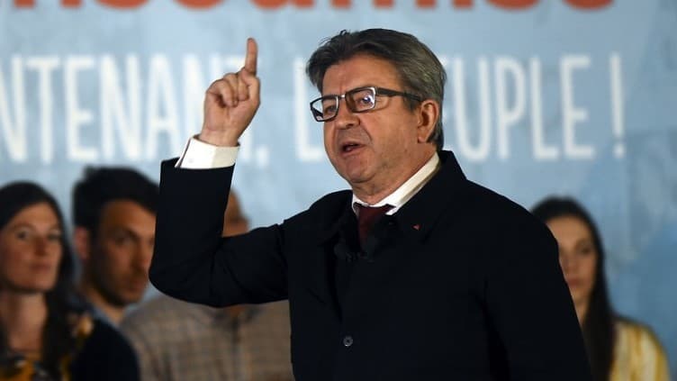 Jean-Luc Mélenchon à Nîmes, le 5 avril 2019