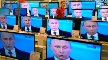 Les Russes craignent de voir les produits importés comme les téléviseurs devenir hors de prix