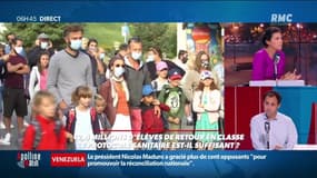 Rentrée des classes : 7 parents sur 10 inquiets, quelles solutions dans les écoles?