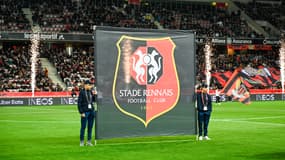Le logo du Stade Rennais, en novembre 2023