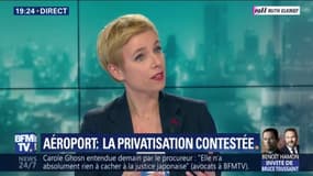 Pour Clémentine Autain, la privatisation d'ADP "est une logique de court terme"