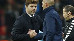 Mauricio Pochettino et Zinedine Zidane