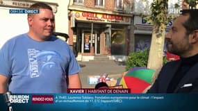 L'Etat "donne beaucoup d'aides... pour les migrants pas pour nous" affirme sur RMC un habitant de Denain (Nord)