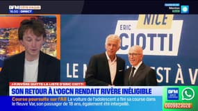 J-P Rivère quitte la liste d'Éric Ciotti : son retour à l'OGC Nice le rendait inéligible 