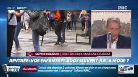 Rentrée scolaire: "Les ados s'habillent tous pareils, filles comme garçons, avec une influence du sportswear"
