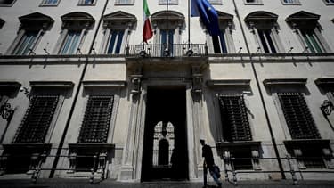 Le Palazzo Chigi, résidence du Premier ministre italien