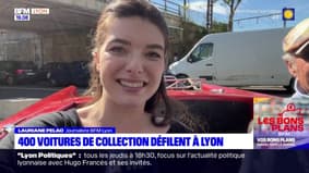 Lyon: 400 voitures de collection défilent dans la ville