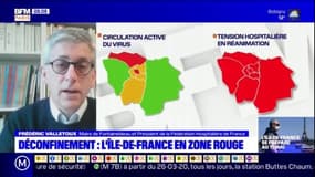 Carte des départements: "la Seine-et-Marne est moins dense, la circulation du virus est moins facile"