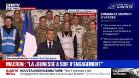 Défense: "Nous avons besoin de mobilisation", déclare Emmanuel Macron 