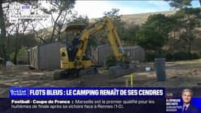 Le camping des Flots Bleus renaît de ses cendres et espère une réouverture en avril