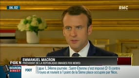 Oublier la réforme de la SNCF? "No chance!" explique Emmanuel Macron sur Fox News