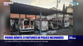 Métropole de Lyon: des véhicules municipaux et de police incendiés à Pierre-Bénite