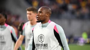 Djibril Sidibé avant le match de Toulouse en Coupe de France, 21 avril 2026