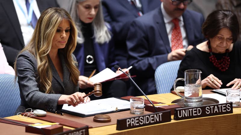 Melania Trump préside un Conseil de sécurité sur les enfants victimes des guerres, une première à l'ONU