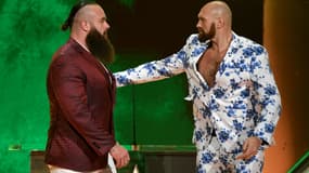 Tyson Fury est prêt à entrer dans le ring de catch