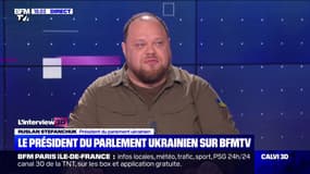 Ruslan Stefanchuk, le président du parlement ukrainien rend hommage à Frédéric Leclerc-Imhoff 