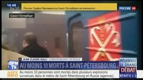 Ce que l'on sait de l'explosion dans le métro de Saint-Pétersbourg