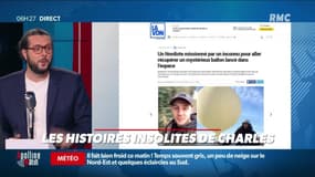 « Les 3 histoires de Charles Magnien » : Un Anglais tente d'envoyer un colis insolite dans l'espace, un joueur se présente avec le maillot du club rival et la voiture KITT à vendre - 07/01