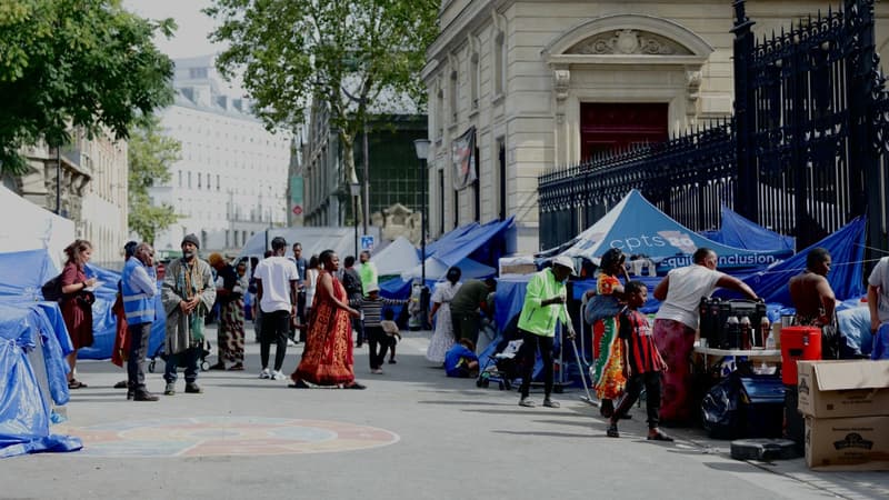 La mairie de Paris annonce la "mise à l'abri" de 253 personnes d'un campement