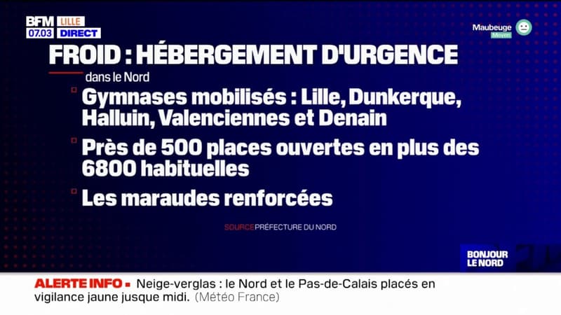 Nord-Pas-de-Calais: de nouvelles places d'hébergement d'urgence ouvertes