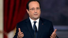 François Hollande a assumé son statut de social-démocrate, lors de ses voeux à la presse.