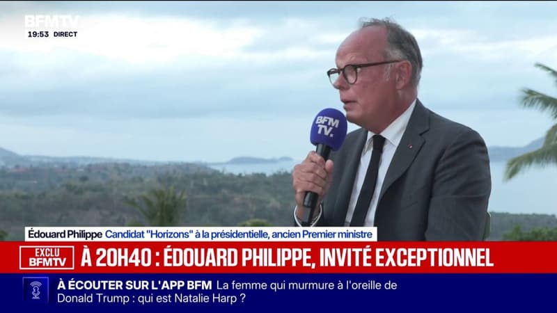 "Il n'est pas d'accord avec moi, je ne suis pas d'accord avec lui": dans un entretien exclusif à BFMTV, Édouard Philippe répond à Jean-Luc Mélenchon après ses propos à son encontre